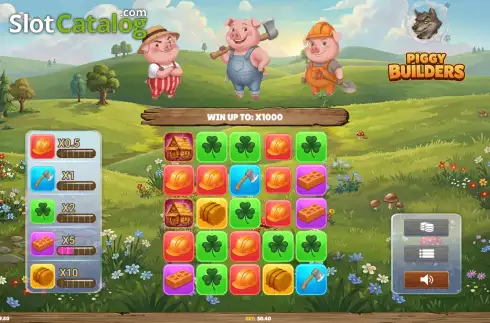 Οθόνη3. Piggy Builders Κουλοχέρης 