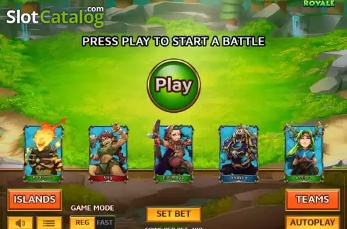 Οθόνη2. Battle Royale (Skillzzgaming) Κουλοχέρης
