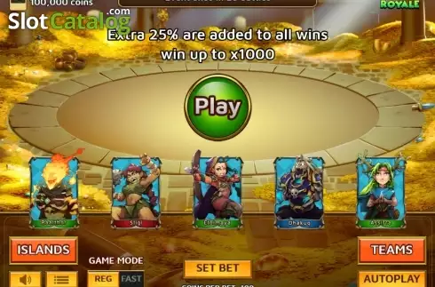 Οθόνη6. Battle Royale (Skillzzgaming) Κουλοχέρης