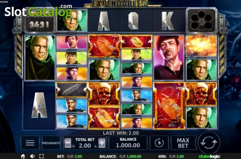 Οθόνη2. Expendables Megaways Κουλοχέρης
