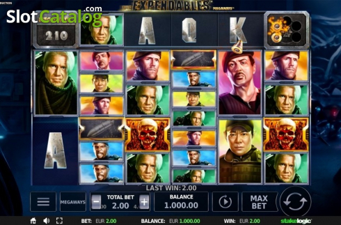 Οθόνη4. Expendables Megaways Κουλοχέρης