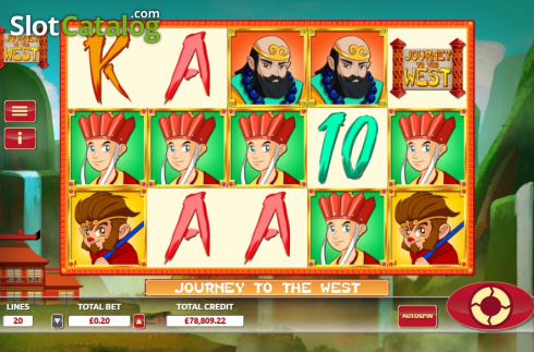 Οθόνη7. Journey to the West (The Games Company) Κουλοχέρης
