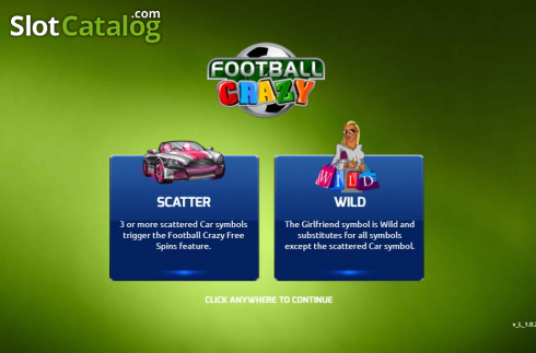 Οθόνη2. Football Crazy Κουλοχέρης