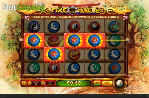 Οθόνη4. Fire Baoding Balls Κουλοχέρης