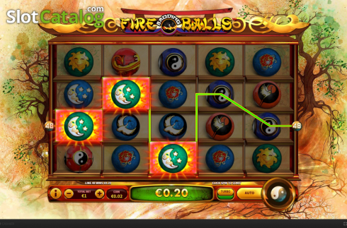 Οθόνη5. Fire Baoding Balls Κουλοχέρης