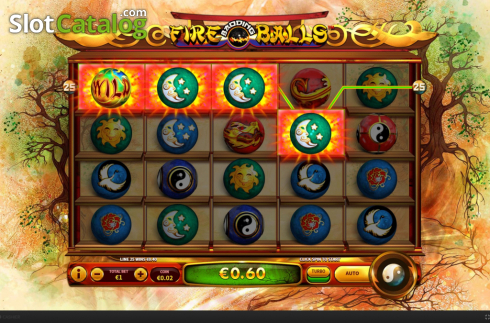 Οθόνη6. Fire Baoding Balls Κουλοχέρης