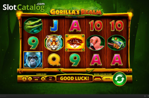 Οθόνη2. Gorilla’s Realm Κουλοχέρης