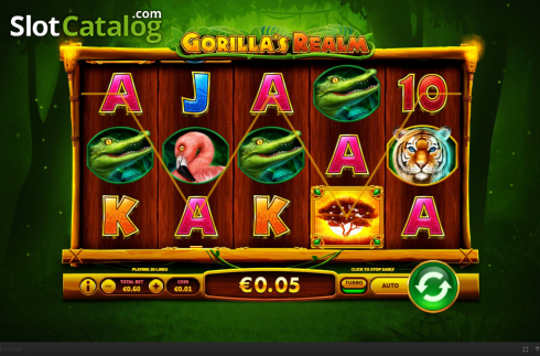 Οθόνη3. Gorilla’s Realm Κουλοχέρης