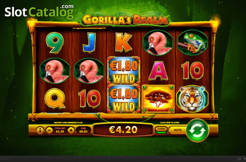 Οθόνη4. Gorilla’s Realm Κουλοχέρης