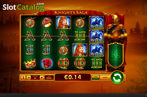 Οθόνη3. Knight's Saga Κουλοχέρης 