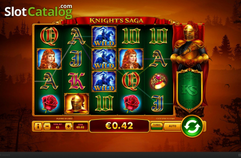 Οθόνη4. Knight's Saga Κουλοχέρης 