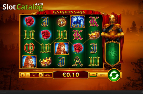 Οθόνη5. Knight's Saga Κουλοχέρης 