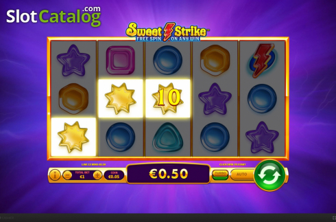 Οθόνη3. Sweet Strike Κουλοχέρης 