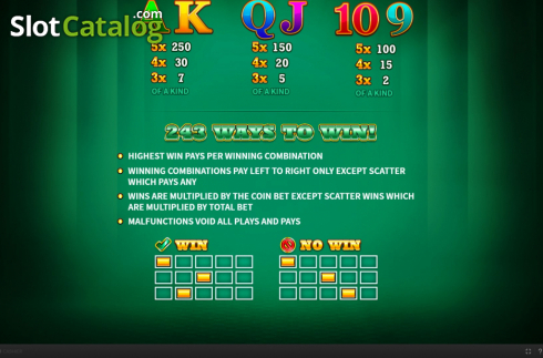 Οθόνη8. Super Lucky Dollar Κουλοχέρης 