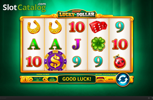 Οθόνη2. Super Lucky Dollar Κουλοχέρης 