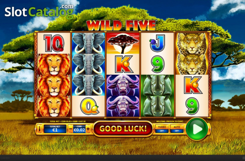 Οθόνη2. Wild Five Κουλοχέρης