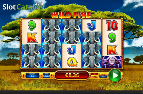 Οθόνη3. Wild Five Κουλοχέρης