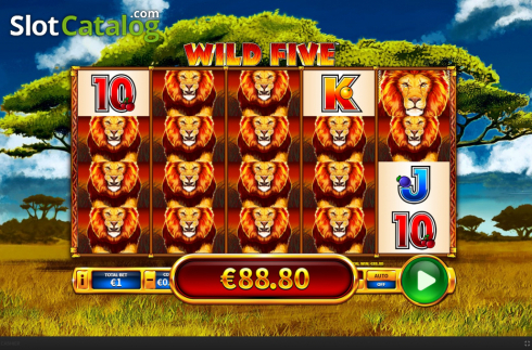 Οθόνη4. Wild Five Κουλοχέρης