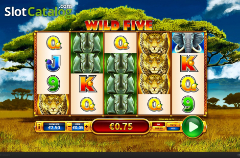 Οθόνη6. Wild Five Κουλοχέρης