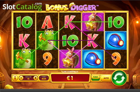 Οθόνη4. Bonus Digger Κουλοχέρης
