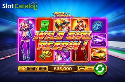 Οθόνη3. Wild Racers Κουλοχέρης