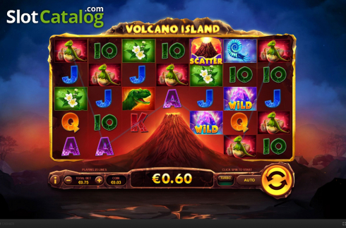 Οθόνη6. Volcano Island Κουλοχέρης