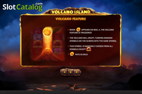Οθόνη8. Volcano Island Κουλοχέρης