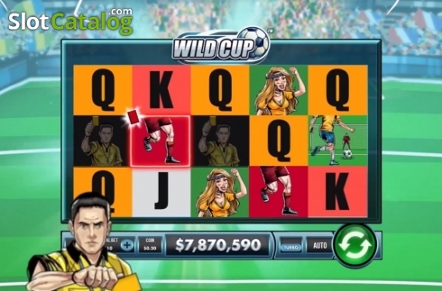 Οθόνη2. Wild Cup Κουλοχέρης