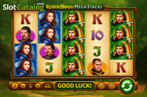 Οθόνη3. Robin Hood Mega Stacks Κουλοχέρης
