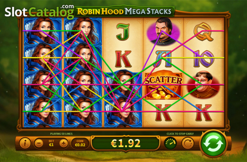 Οθόνη5. Robin Hood Mega Stacks Κουλοχέρης
