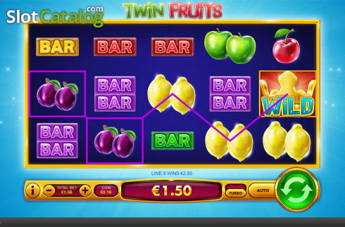 Οθόνη4. Twin Fruits Κουλοχέρης 