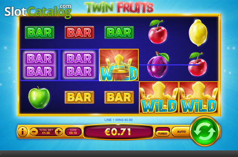 Οθόνη5. Twin Fruits Κουλοχέρης 