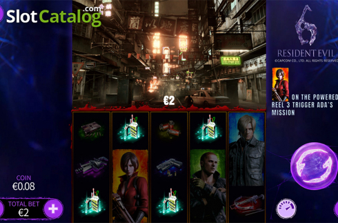 Οθόνη6. Resident Evil 6 Κουλοχέρης