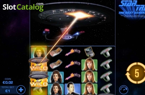 Οθόνη8. Star Trek: The Next Generation (Skywind Group) Κουλοχέρης