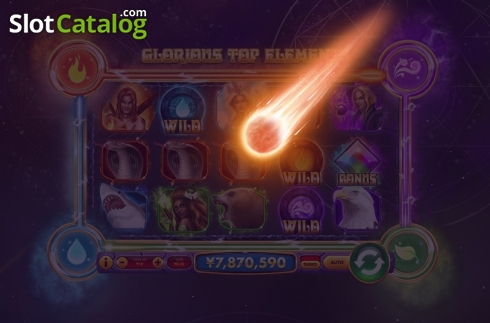 Οθόνη6. Glorious Top Elements Κουλοχέρης