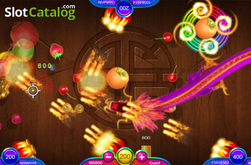 Οθόνη4. Fu Fruits Jackpot Κουλοχέρης