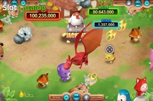 Οθόνη2. Fu Farm Jackpot Κουλοχέρης 