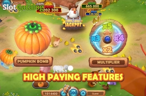 Οθόνη3. Fu Farm Jackpot Κουλοχέρης 