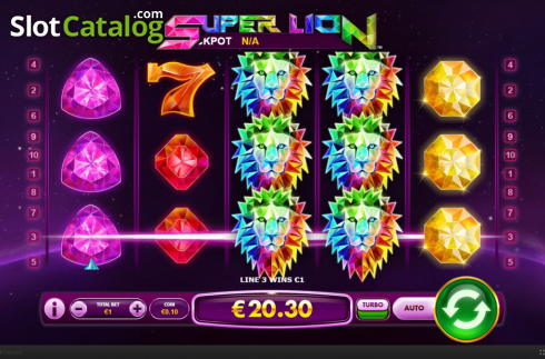 Οθόνη3. Super Lion Κουλοχέρης 