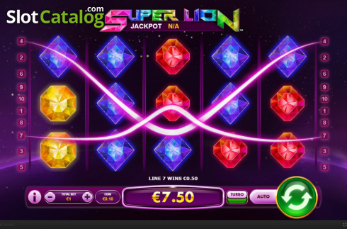 Οθόνη4. Super Lion Κουλοχέρης 