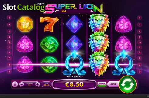 Οθόνη6. Super Lion Κουλοχέρης 