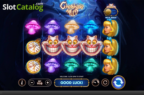 Οθόνη3. Cheshire Wild Κουλοχέρης