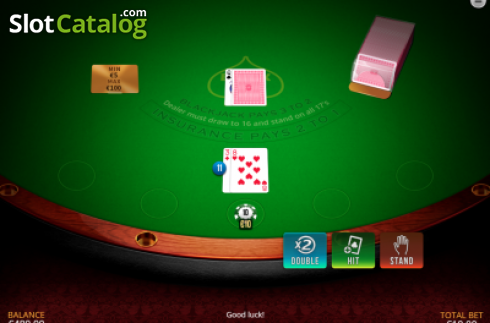 Οθόνη3. Blackjack (Skywind Group) Κουλοχέρης 