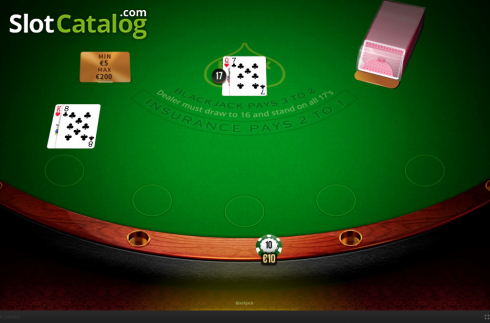 Οθόνη6. Blackjack (Skywind Group) Κουλοχέρης 