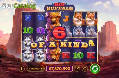 Οθόνη4. Big Buffalo (Skywind Group) Κουλοχέρης 