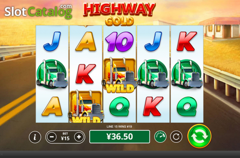 Οθόνη3. Highway Gold Κουλοχέρης