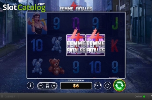 Οθόνη3. Four Femme Fatales Κουλοχέρης