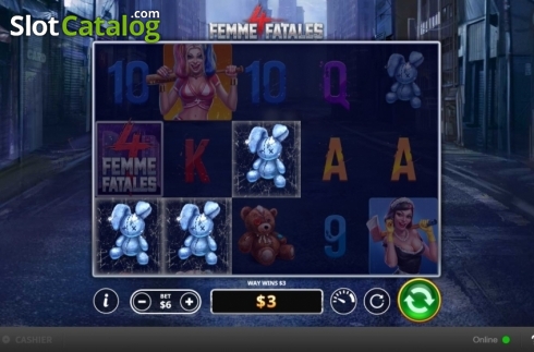Οθόνη5. Four Femme Fatales Κουλοχέρης
