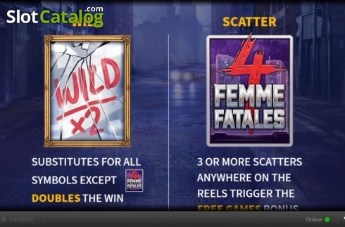 Οθόνη6. Four Femme Fatales Κουλοχέρης