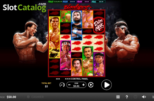 Οθόνη3. Bloodsport Κουλοχέρης 